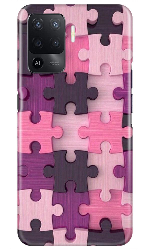 Puzzle Case for Oppo F19 Pro (Design - 199)