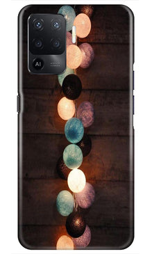 Party Lights Mobile Back Case for Oppo F19 Pro (Design - 209)