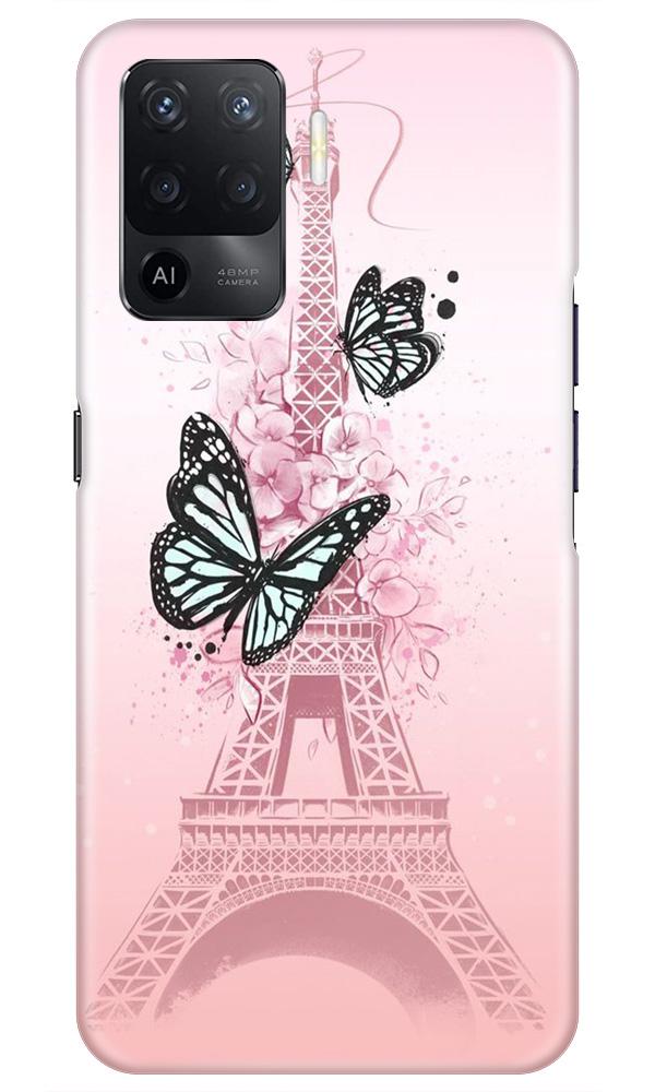 Eiffel Tower Case for Oppo F19 Pro (Design No. 211)
