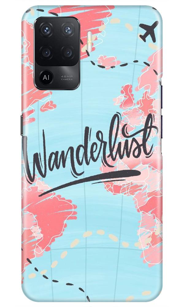 Wonderlust Travel Case for Oppo F19 Pro (Design No. 223)