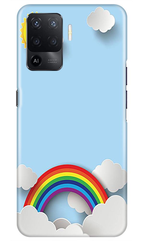 Rainbow Case for Oppo F19 Pro (Design No. 225)