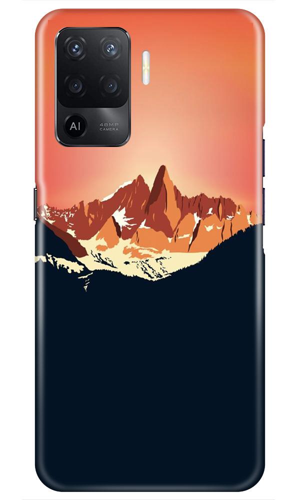 Mountains Case for Oppo F19 Pro (Design No. 227)