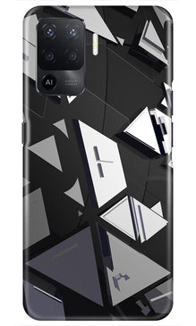 Modern Art Mobile Back Case for Oppo F19 Pro (Design - 230)