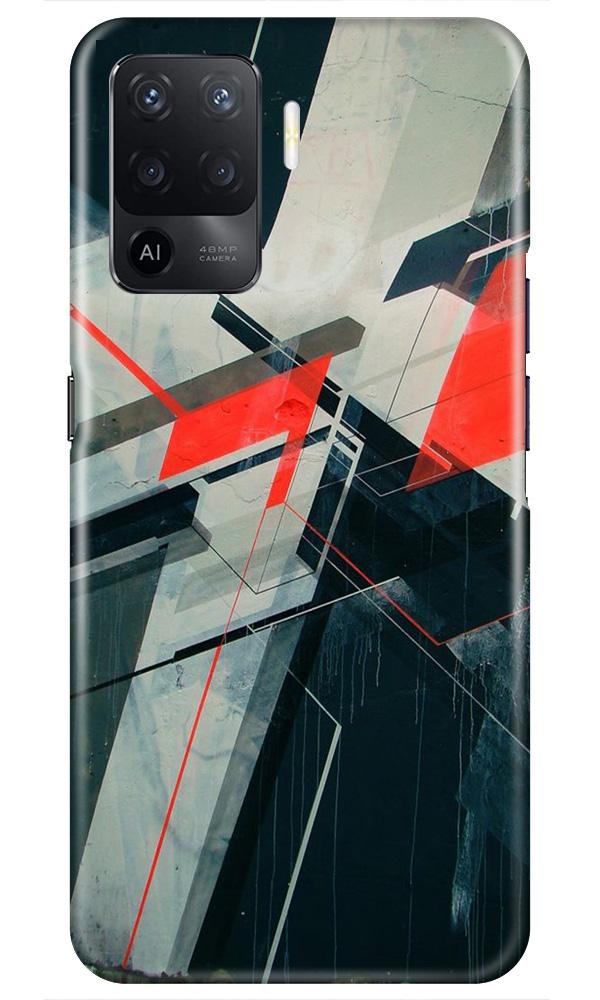 Modern Art Case for Oppo F19 Pro (Design No. 231)