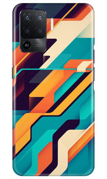 Modern Art Mobile Back Case for Oppo F19 Pro (Design - 233)