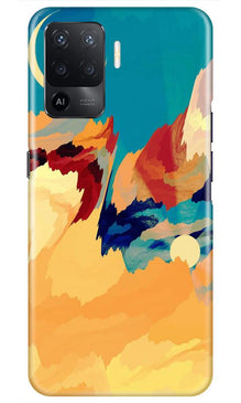 Modern Art Mobile Back Case for Oppo F19 Pro (Design - 236)