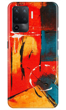 Modern Art Mobile Back Case for Oppo F19 Pro (Design - 239)