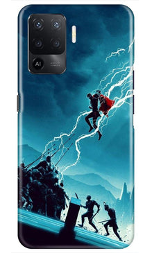 Thor Avengers Mobile Back Case for Oppo F19 Pro (Design - 243)