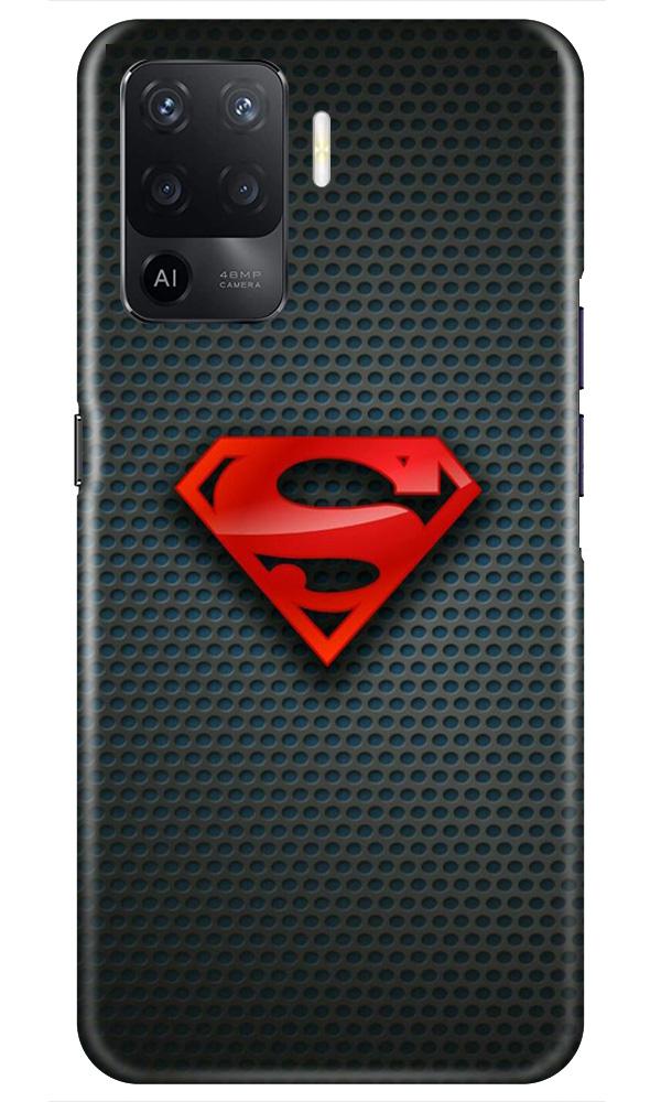 Superman Case for Oppo F19 Pro (Design No. 247)