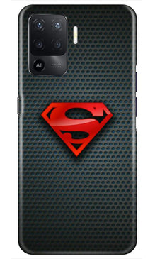 Superman Mobile Back Case for Oppo F19 Pro (Design - 247)