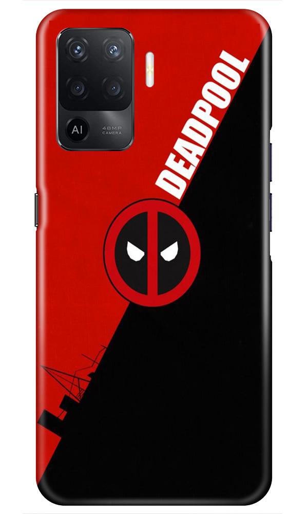 Deadpool Case for Oppo F19 Pro (Design No. 248)