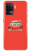 Travel Bus Case for Oppo F19 Pro (Design No. 258)