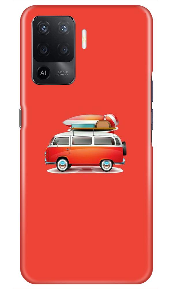 Travel Bus Case for Oppo F19 Pro (Design No. 258)