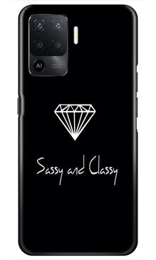 Sassy and Classy Mobile Back Case for Oppo F19 Pro (Design - 264)