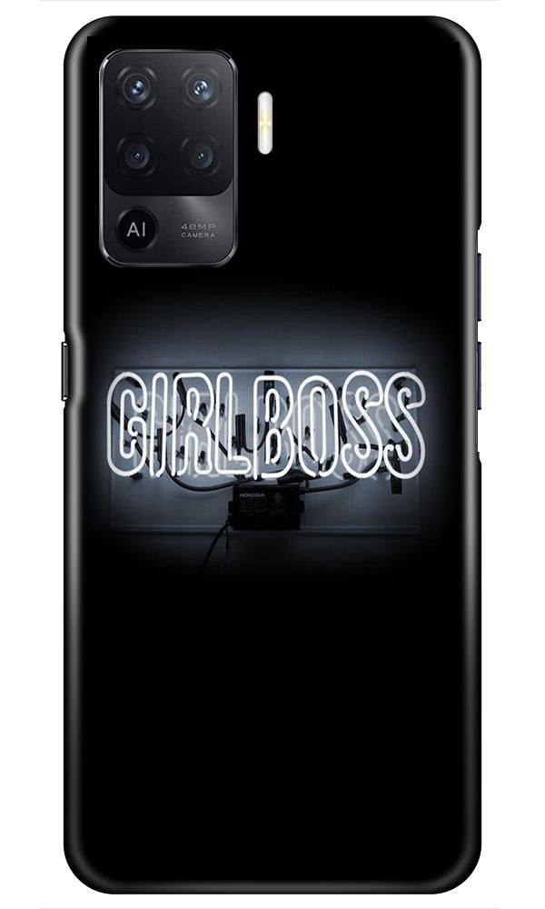 Girl Boss Black Case for Oppo F19 Pro (Design No. 268)