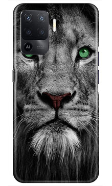 Lion Mobile Back Case for Oppo F19 Pro (Design - 272)