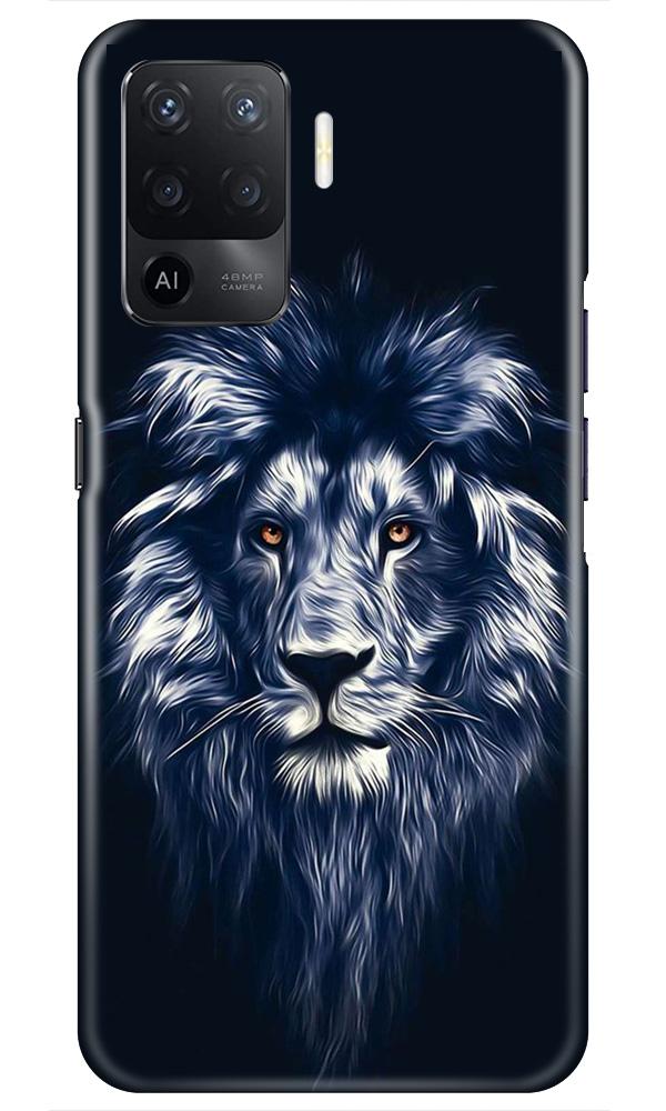 Lion Case for Oppo F19 Pro (Design No. 281)