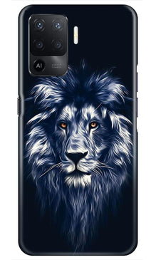 Lion Mobile Back Case for Oppo F19 Pro (Design - 281)