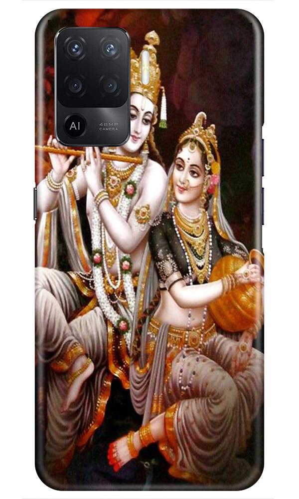 Radha Krishna Case for Oppo F19 Pro (Design No. 292)
