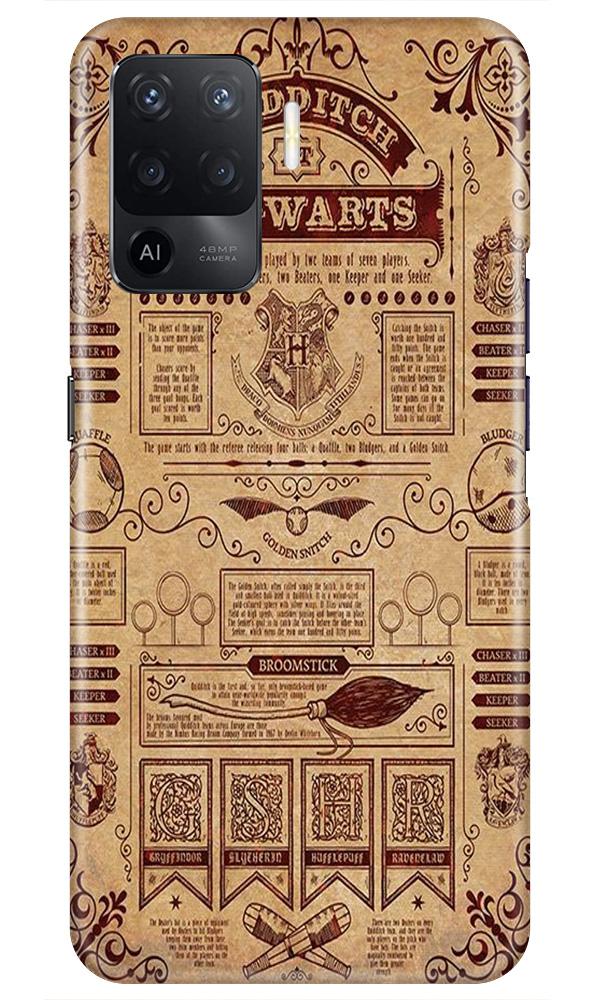 Hogwarts Mobile Back Case for Oppo F19 Pro (Design - 304)
