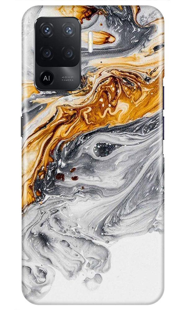Marble Texture Mobile Back Case for Oppo F19 Pro (Design - 310)