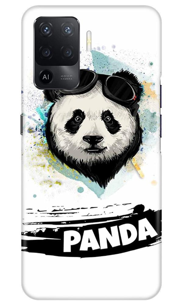 Panda Mobile Back Case for Oppo F19 Pro (Design - 319)
