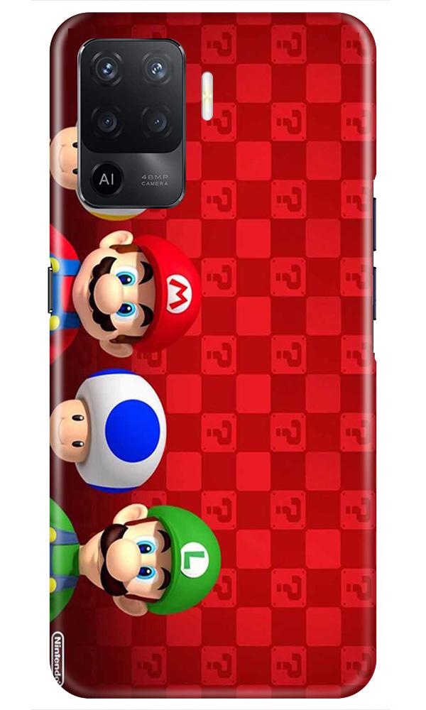 Mario Mobile Back Case for Oppo F19 Pro (Design - 337)