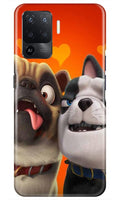 Dog Puppy Mobile Back Case for Oppo F19 Pro (Design - 350)