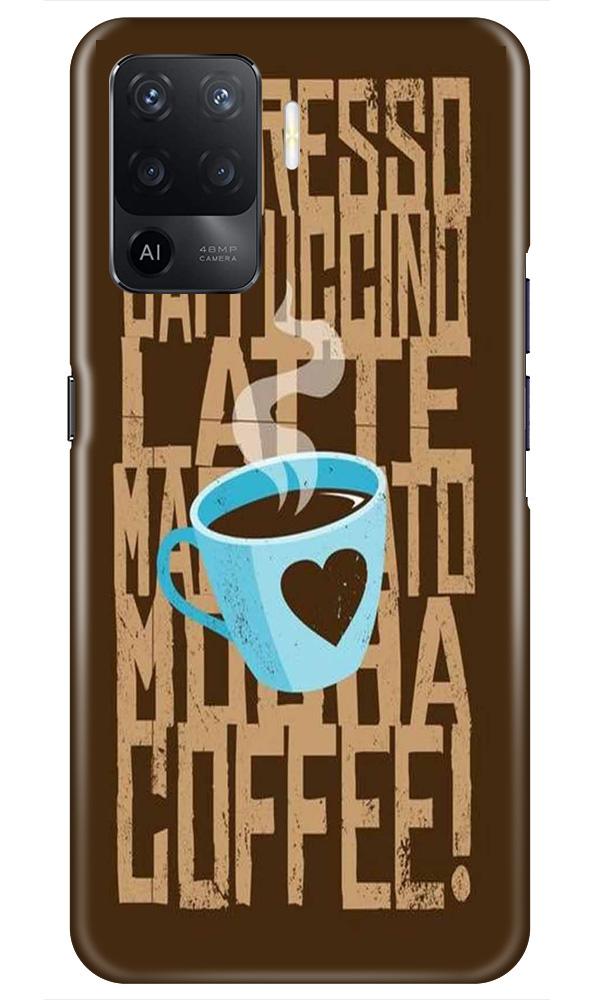 Love Coffee Mobile Back Case for Oppo F19 Pro (Design - 351)