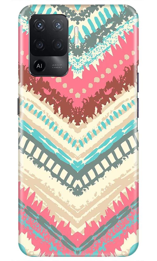 Pattern Mobile Back Case for Oppo F19 Pro (Design - 368)