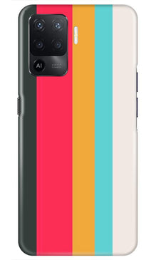 Color Pattern Mobile Back Case for Oppo F19 Pro (Design - 369)