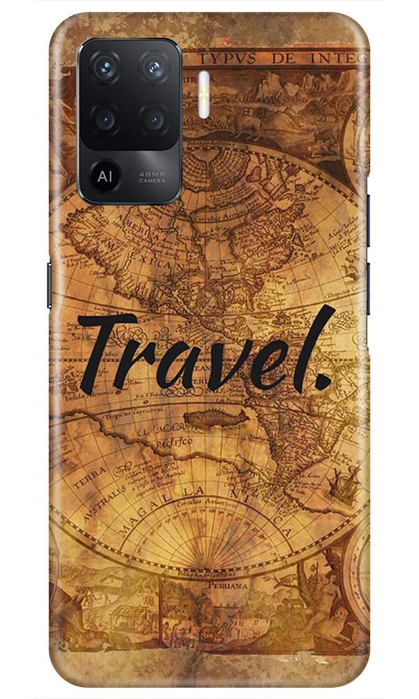 Travel Mobile Back Case for Oppo F19 Pro (Design - 375)