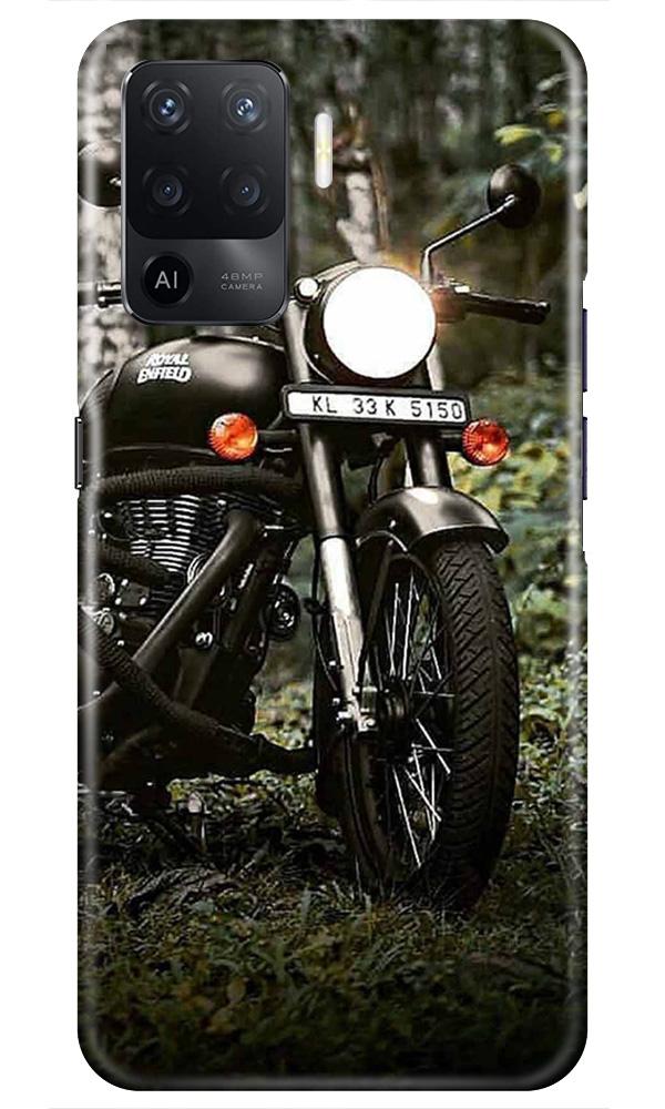 Royal Enfield Mobile Back Case for Oppo F19 Pro (Design - 384)