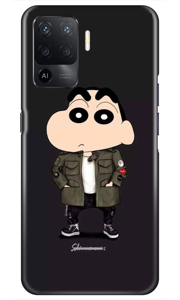 Shin Chan Mobile Back Case for Oppo F19 Pro (Design - 391)