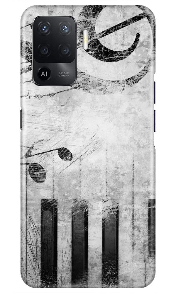 Music Mobile Back Case for Oppo F19 Pro (Design - 394)