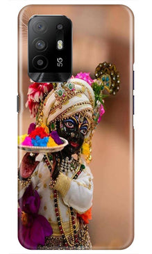 Lord Krishna2 Mobile Back Case for Oppo F19 Pro Plus (Design - 17)