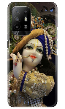 Lord Krishna3 Mobile Back Case for Oppo F19 Pro Plus (Design - 18)
