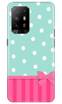 Gift Wrap Mobile Back Case for Oppo F19 Pro Plus (Design - 30)