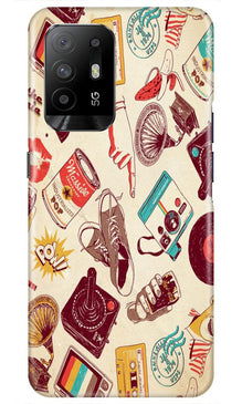 Vintage Mobile Back Case for Oppo F19 Pro Plus (Design - 35)