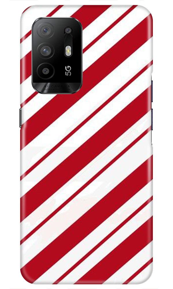 Red White Case for Oppo F19 Pro Plus