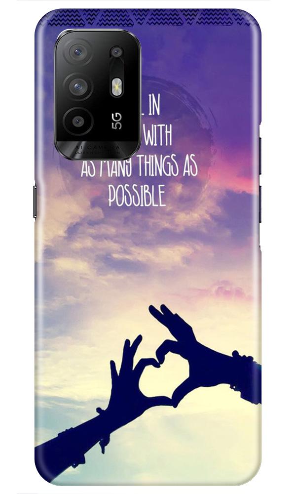 Fall in love Case for Oppo F19 Pro Plus