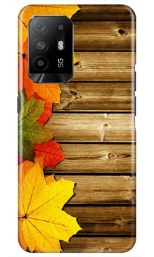 Wooden look3 Mobile Back Case for Oppo F19 Pro Plus (Design - 61)