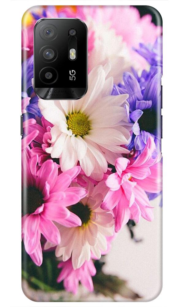 Coloful Daisy Case for Oppo F19 Pro Plus