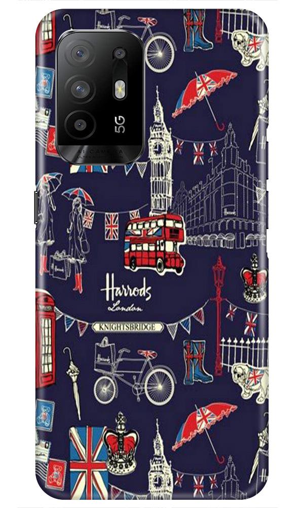 Love London Case for Oppo F19 Pro Plus