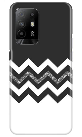 Black white Pattern2Case for Oppo F19 Pro Plus