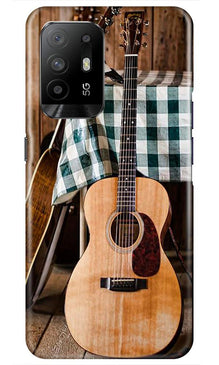 Guitar2 Mobile Back Case for Oppo F19 Pro Plus (Design - 87)