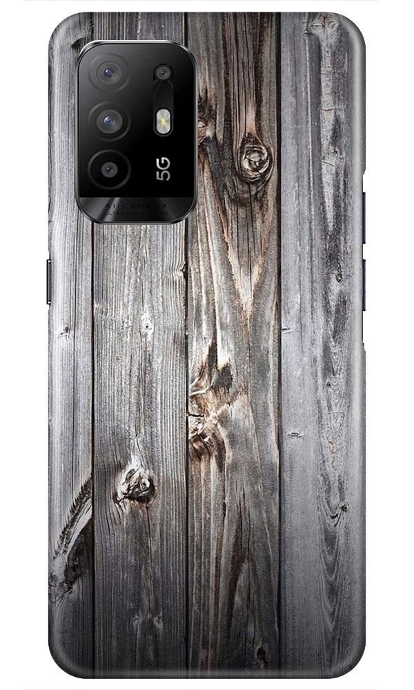 Wooden Look Case for Oppo F19 Pro Plus(Design - 114)