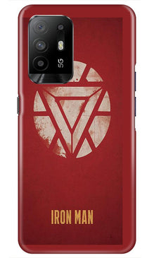 Iron Man Superhero Mobile Back Case for Oppo F19 Pro Plus  (Design - 115)