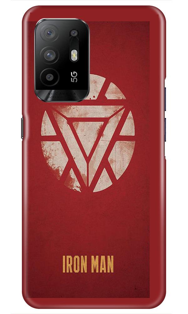 Iron Man Superhero Case for Oppo F19 Pro Plus  (Design - 115)