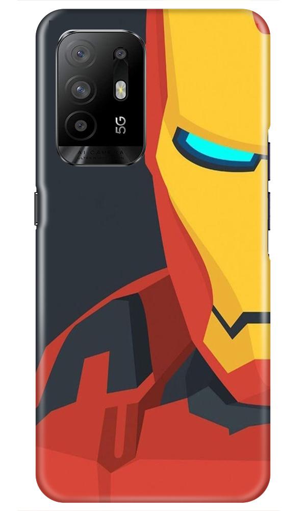 Iron Man Superhero Case for Oppo F19 Pro Plus(Design - 120)